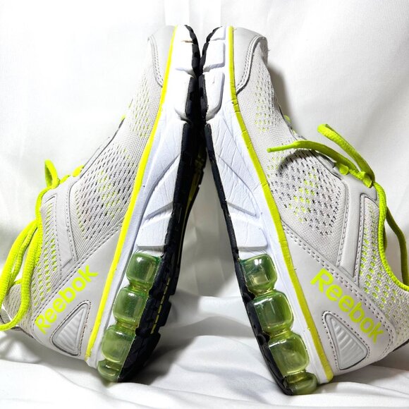 Reebok-Women's Run Fit Frame 70% Dynamic Biomechanics 12.9-Sz 7 1/2-Gray/Neon - Picture 5 of 16